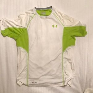 White Underarmor Tee